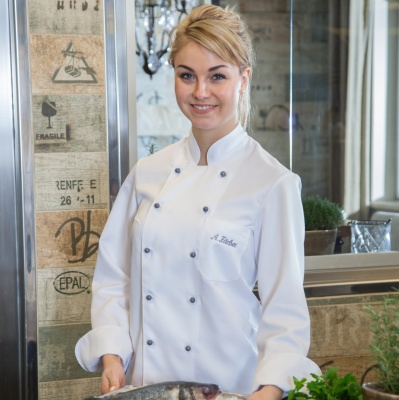 'Chef-Clarissa' weiß 