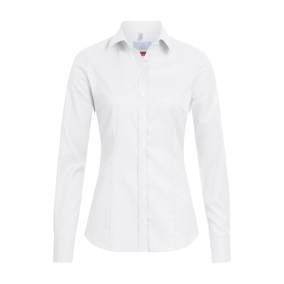 Basic-Bluse, weiß 