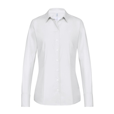 Basic-Bluse, weiß 