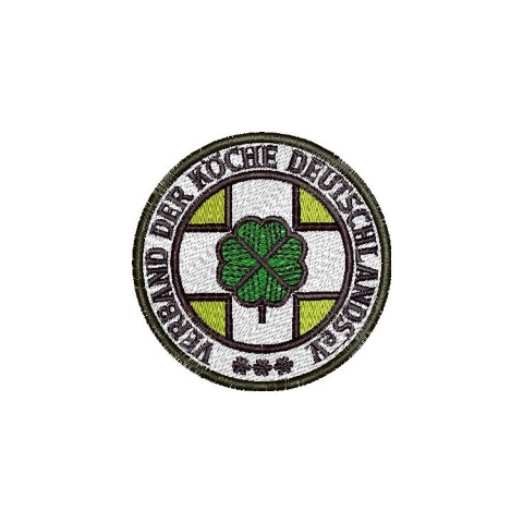 VKD-Emblem voll ausgestickt 