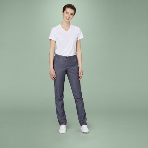 Chino-StraightFit, Damen-Kochhose TRECK Nr.31 