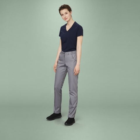 Chino-StraightFit, Damen-Kochhose PRISMA Nr.26 