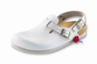Küchenschuhe 'Tokio' weiß 
