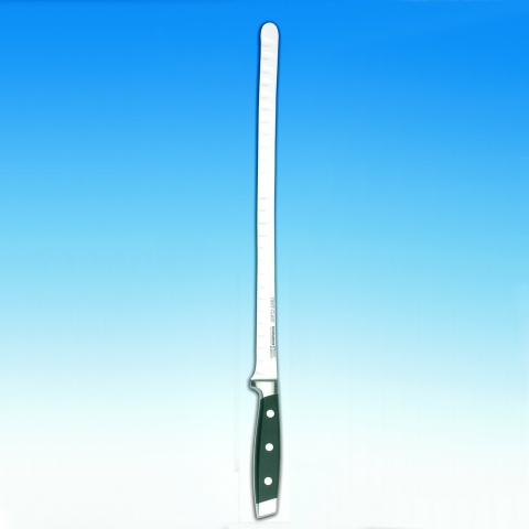 Lachsmesser mit Kullen, 32cm 
