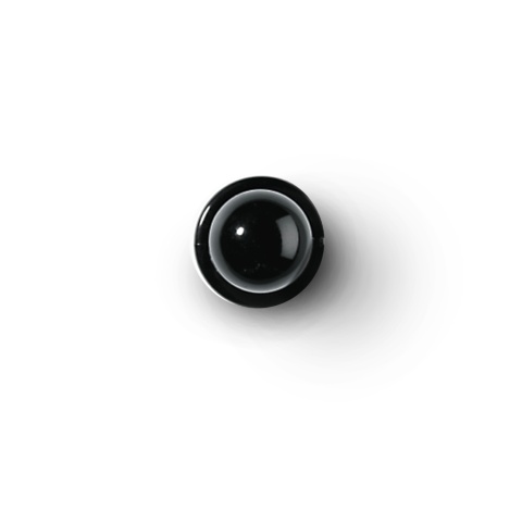 Knopf schwarz 