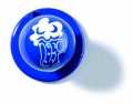 blau mit Bierkrug 