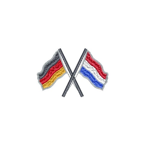 gekreuzte Flaggen 