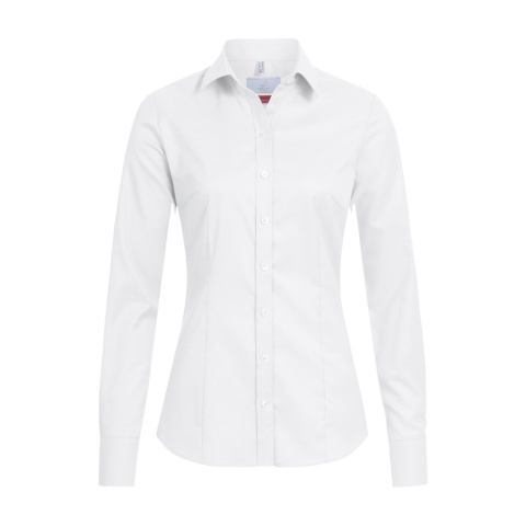 Basic-Bluse, weiß 