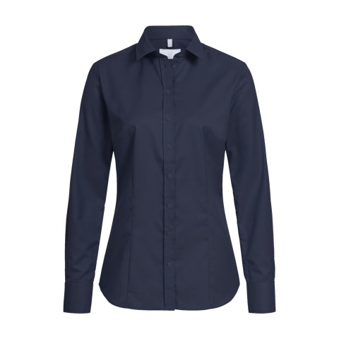 Bluse, marineblau 
