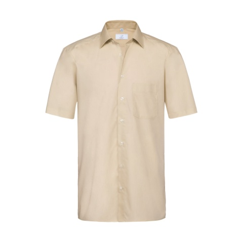 Basic-Hemd, beige 