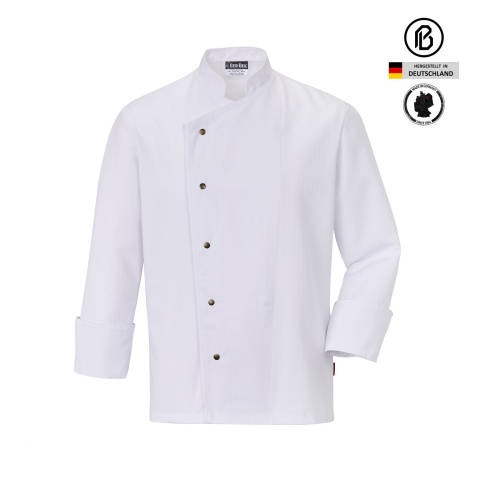 'Blanco-Anton' weiß/weiß-Satinstreifen 