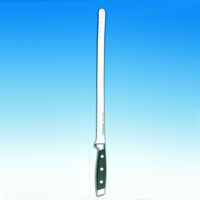 Lachsmesser mit Kullen, 32cm 