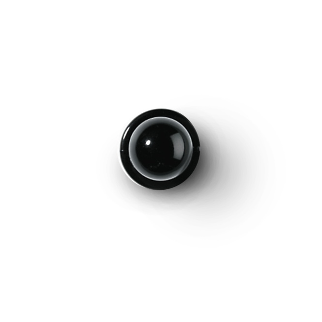 Knopf schwarz 