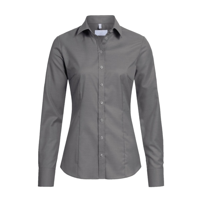 Bluse, grau 