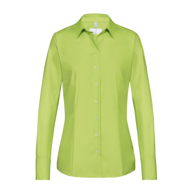 Basic-Bluse, apfelgrün 