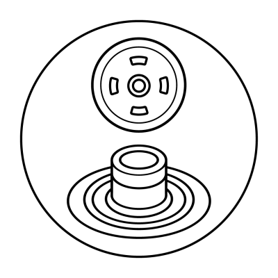 Druckknöpfe Kochjacken 